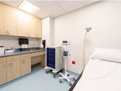 Wound Care Exam Room