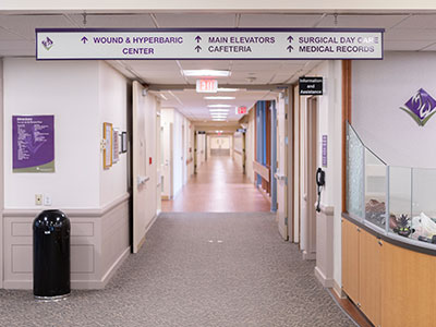Wound Care Front Entrance