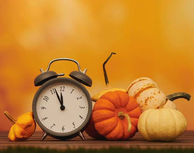Cambio de horario de otoño